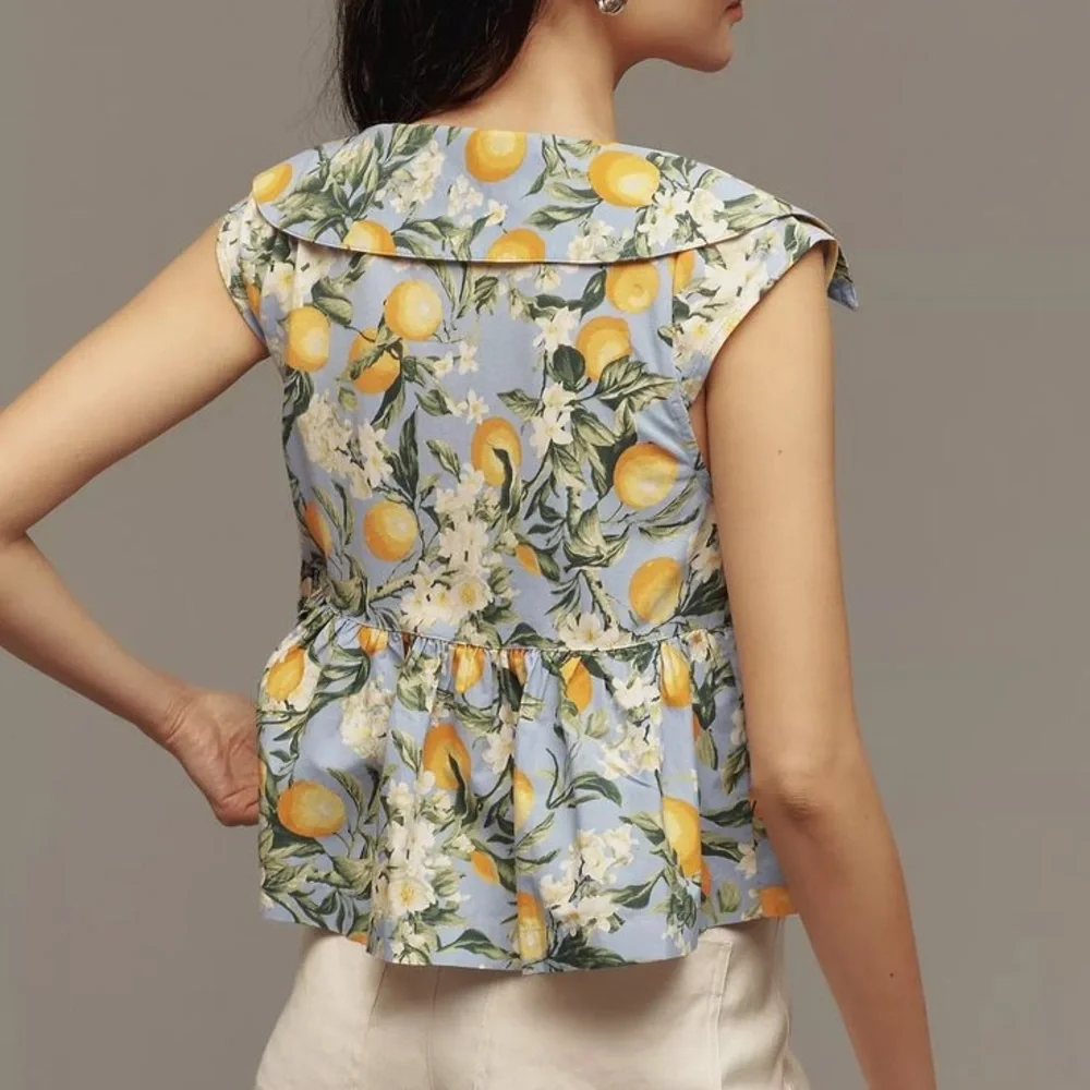 Maeve Babydoll Blouse - Picture 1 of 4